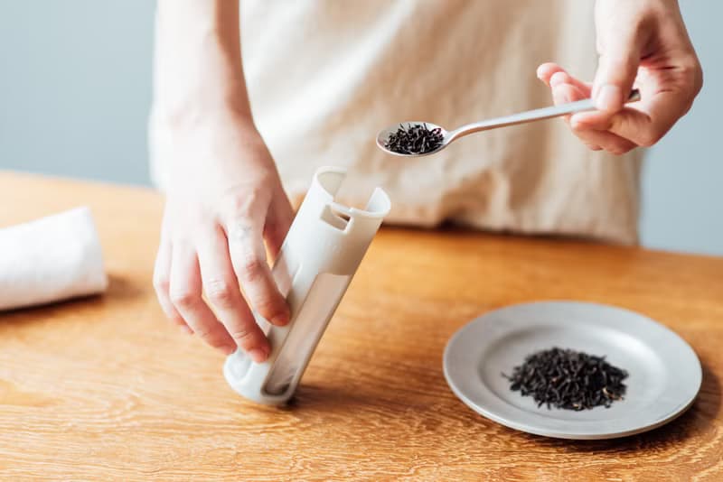 設計 冷泡茶咖啡 水瓶 原裝配件濾芯茶濾過濾器 (不含水瓶) -裸色