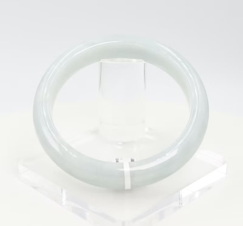 寶麗金珠寶-天然糯種淡綠A貨緬甸玉手鐲