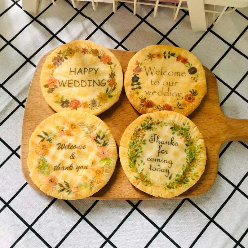 森林系WEDDING仙貝 (10片)