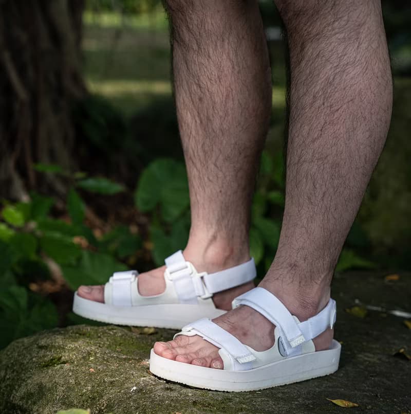 【絕版特惠】indosole ADVENTURER 環保涼鞋 海鹽白 男