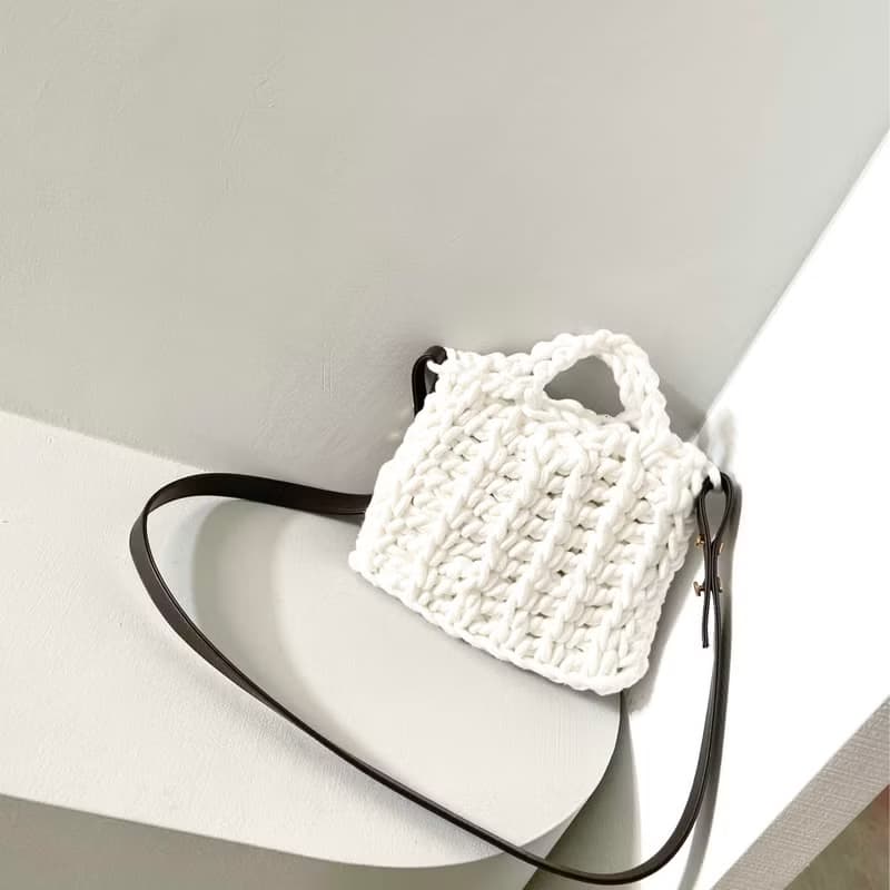 手工鉤織INS兩用包【Crochet bag】