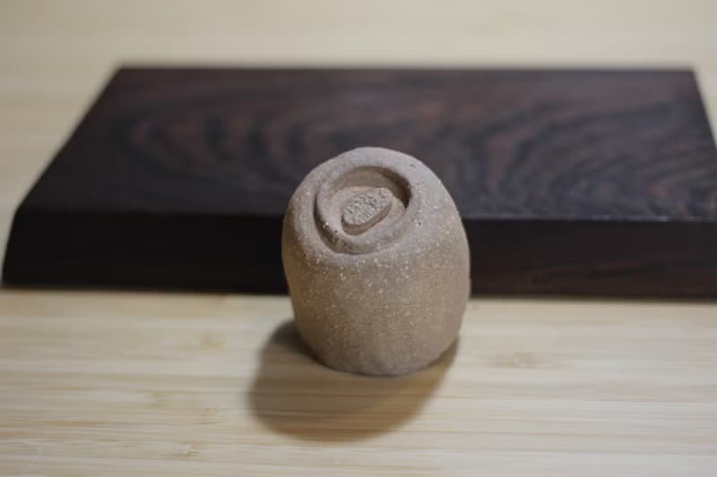 【送禮好物】35ml 波浪 手捏茶杯 小酒杯 陶作家葉佳佩製