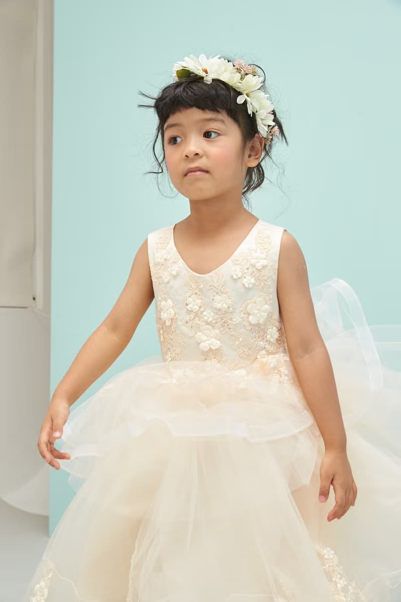 HAO.HAO kids 夢幻公主波浪蓬裙