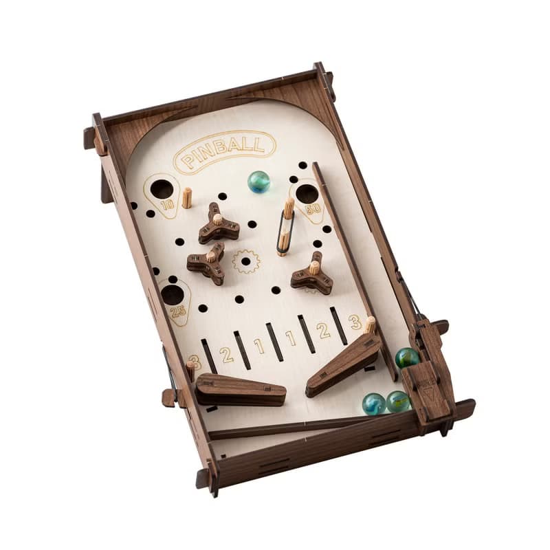 【 DIY 手作】趣味彈珠台 聖誕禮物 質感設計 兒童玩具