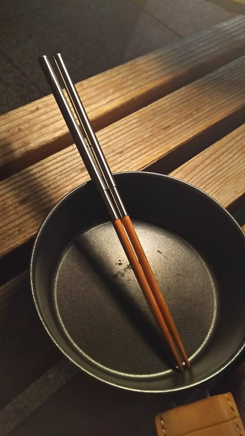 日本belmont - 抗菌戶外筷子. 附收納袋 (日本製)