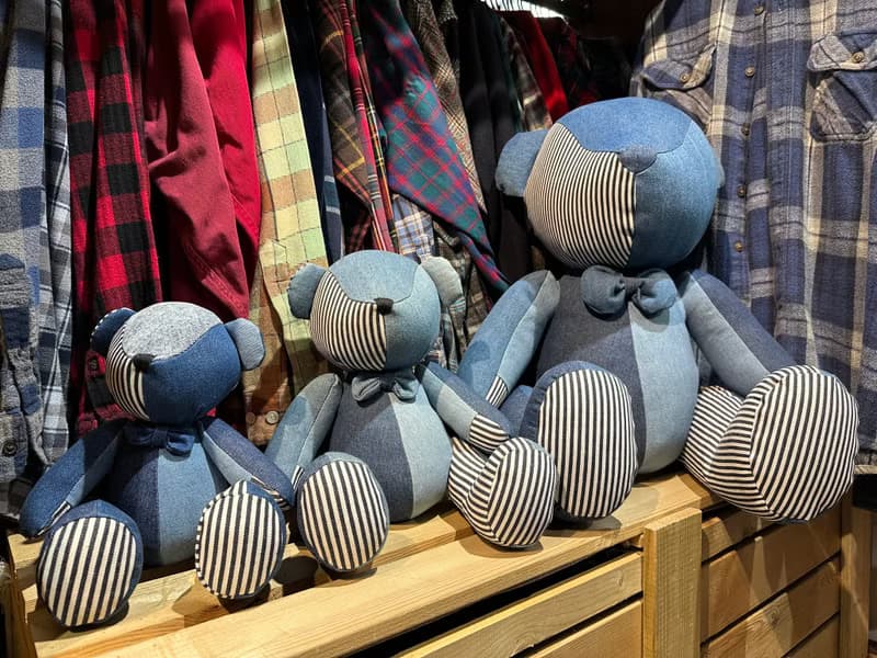 Patchwork Denim Bear 牛仔拼布小熊