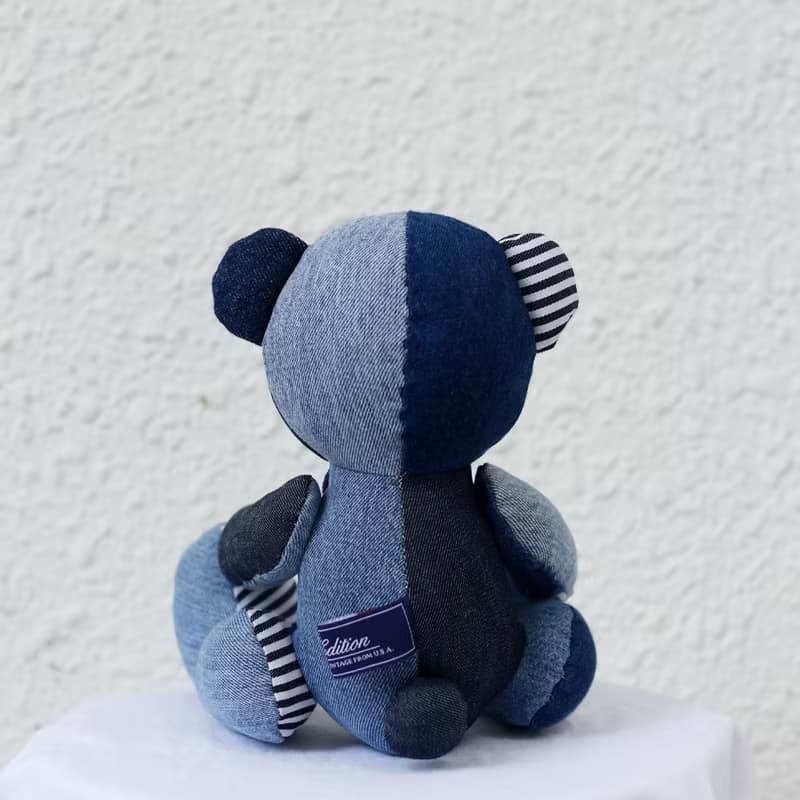 Patchwork Denim Bear 牛仔拼布小熊