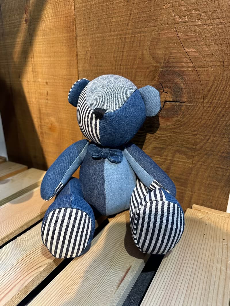 Patchwork Denim Bear 牛仔拼布小熊