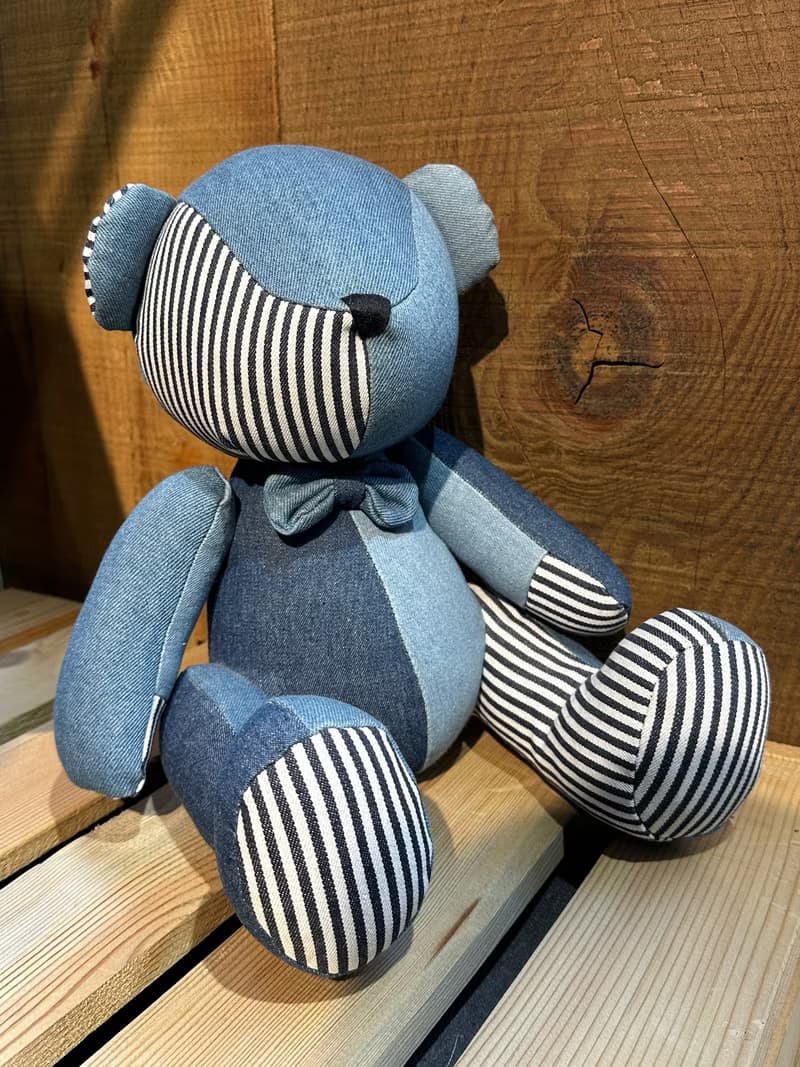 Patchwork Denim Bear 牛仔拼布小熊