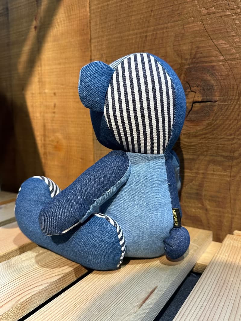 Patchwork Denim Bear 牛仔拼布小熊