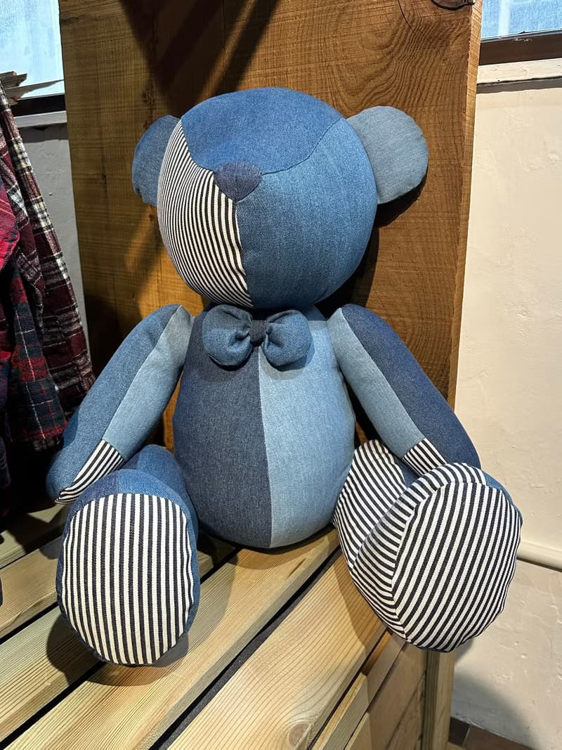 Patchwork Denim Bear 牛仔拼布小熊