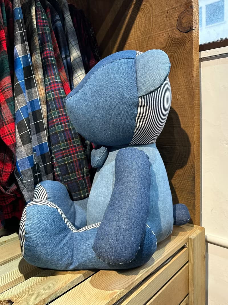 Patchwork Denim Bear 牛仔拼布小熊