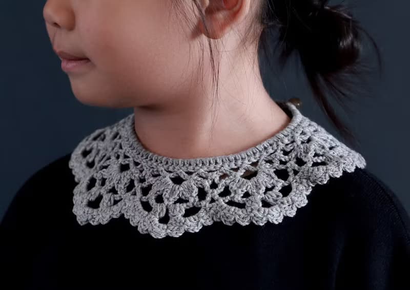 POPOPB 領子飾物 GRACE – SILVER GREY