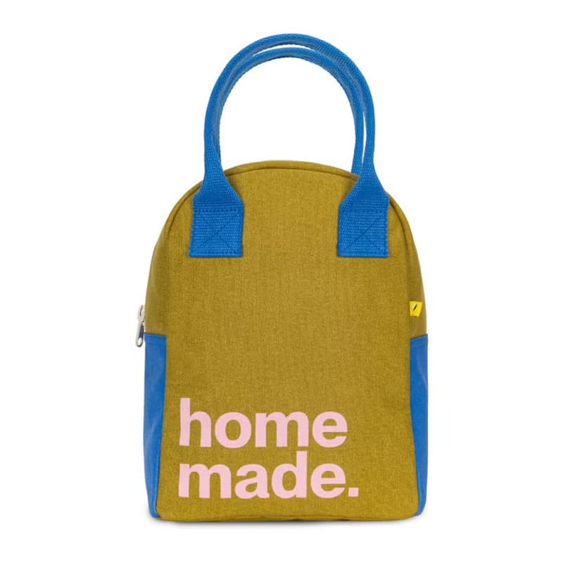 拉鍊隨手袋【home made】-加拿大Fluf有機棉
