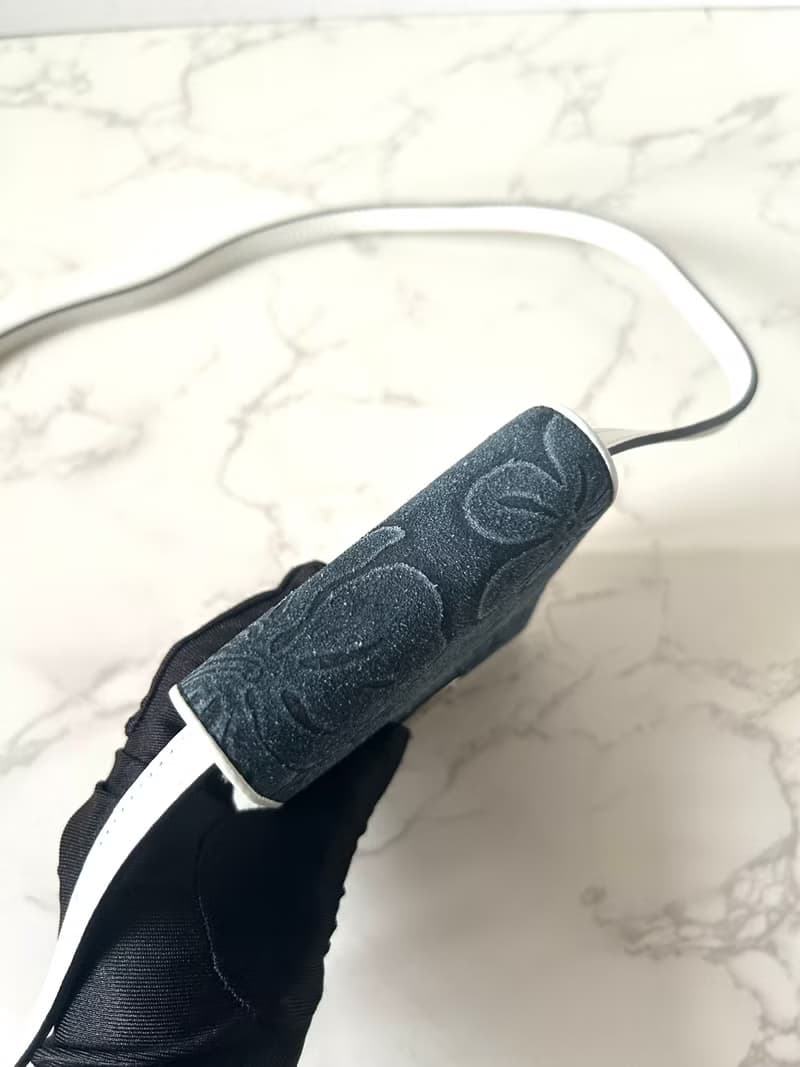 初夏優惠-中古二手Celine暗花WOC皮革側背孭單肩手袋錢包皮夾小包