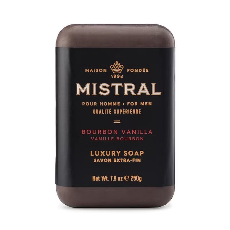 Mistral - 波本威士忌 紳士香氛皂 / 香水皂 / 沐浴香皂 / 沐浴皂