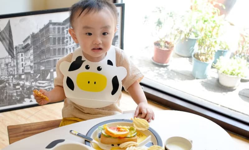 【LABOOS 樂舖】竹纖維兒童餐具 可愛乳牛套裝