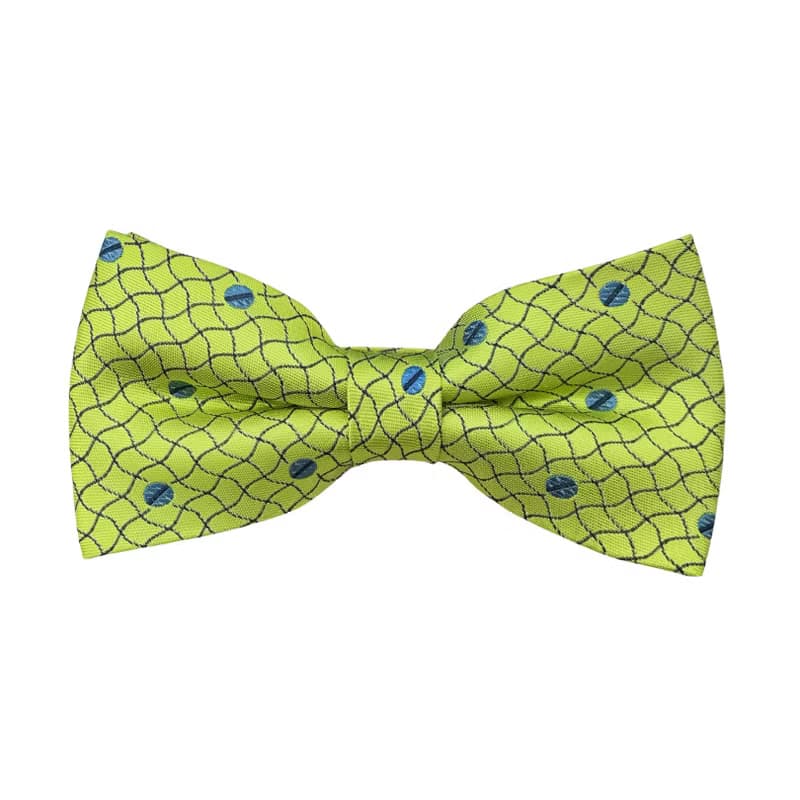 網球黃綠領結