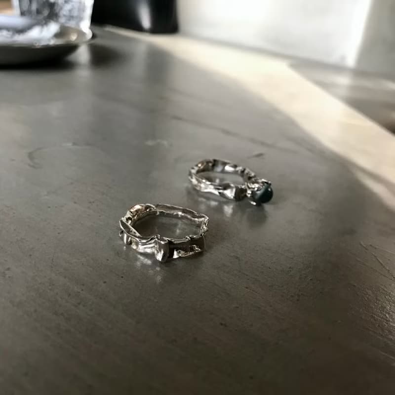 扭動 純銀 戒指