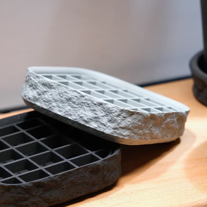 CBPS001鉢皿/水盤 原創設計/3D列印/多肉塊根植物/盆器盆栽/送禮