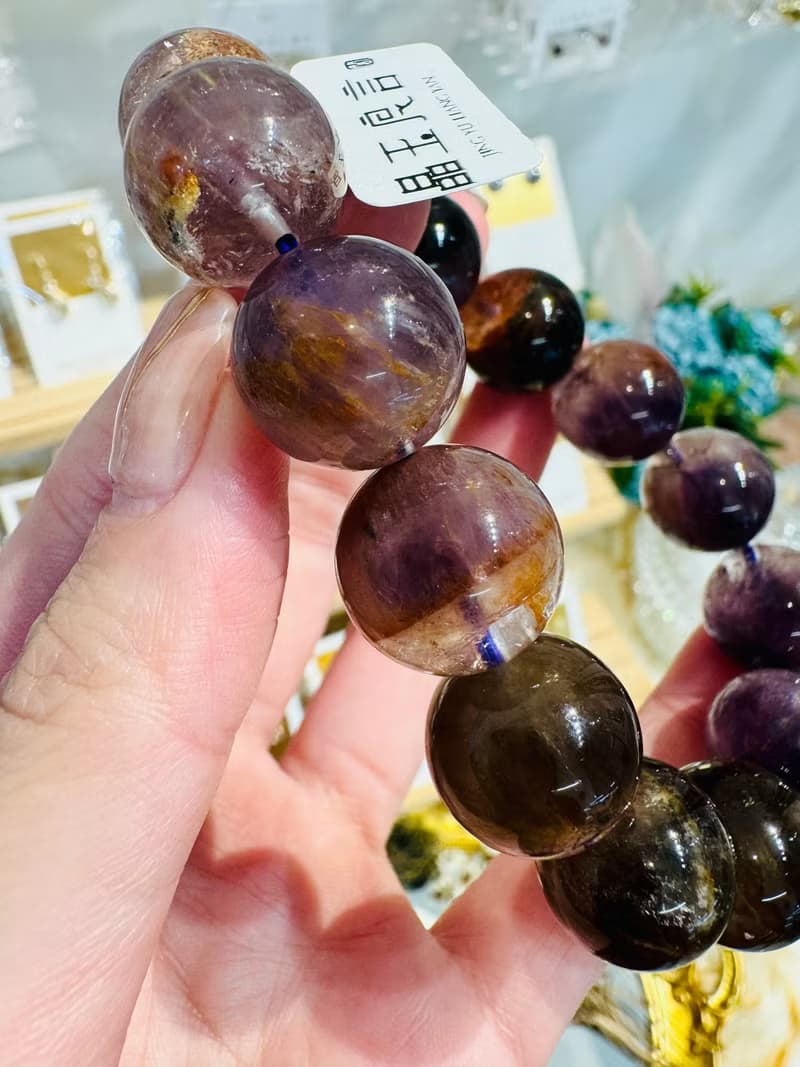 盆型濃色極光老礦15.8-16.2mm81.86g清理七脈輪提高靈性排焦