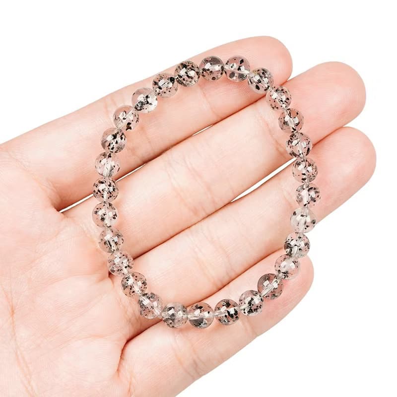 【正佳珠寶】超七 頂級毒液黑雲母超七 5.8-6.3mm 毒液黑雲母超七