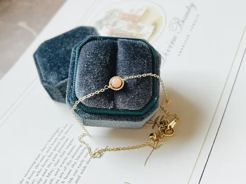 Enko | 有著溫暖魔力的薩米 太陽石14K包金手鍊