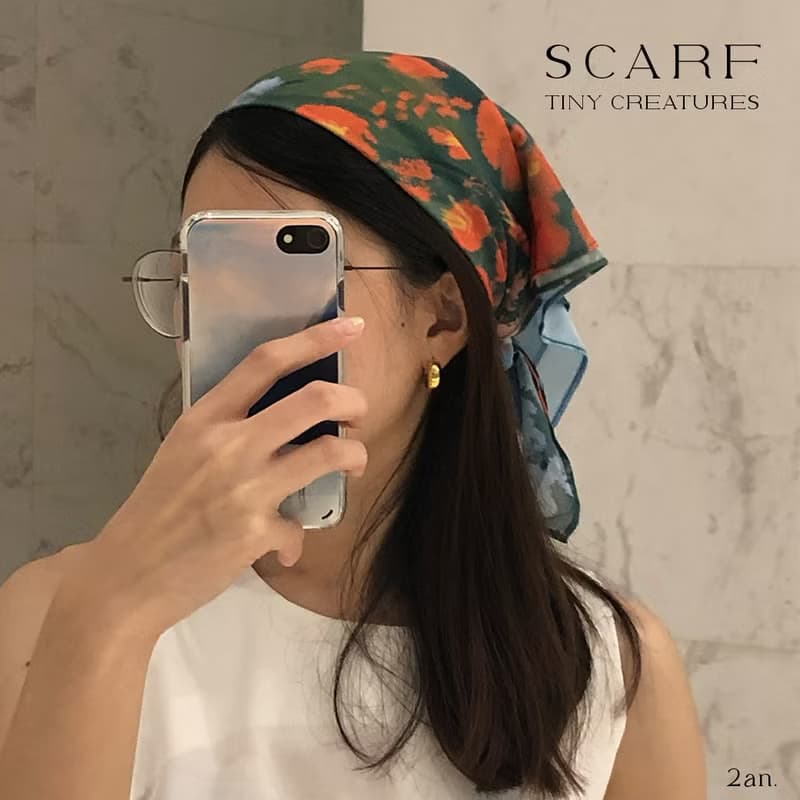 Multifunctional Scarf : Tiny creatures