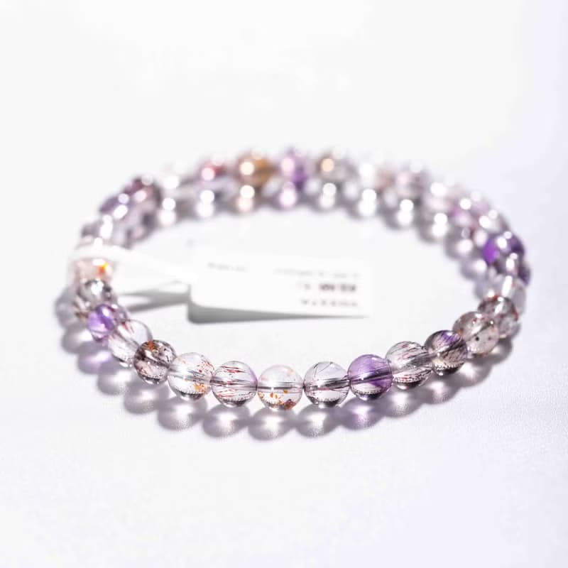 超級七手鍊 | 頂級水晶一物一圖 | 天然水晶手鏈