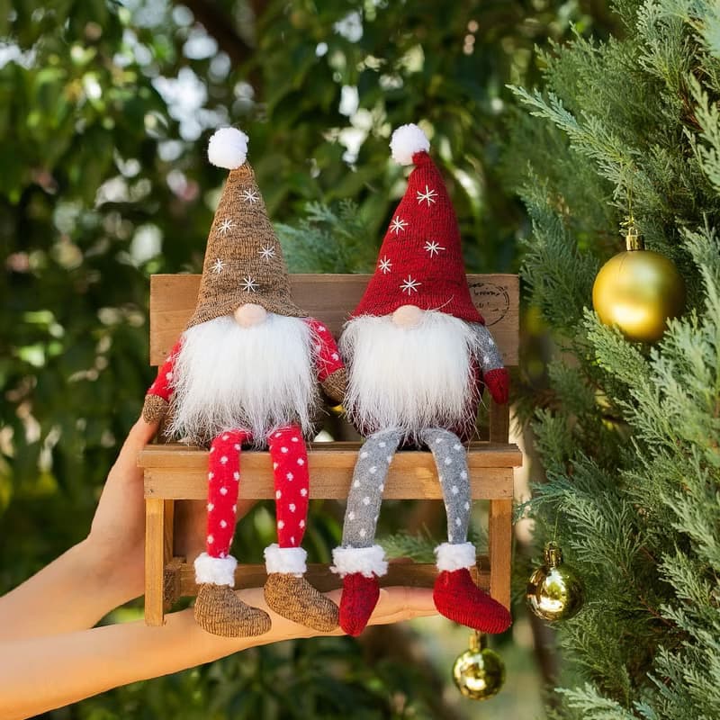 デバリエトムテ クリスマス 北欧の妖精 サンタクロース オシャレ インテリア クリスマスオーナメント お部屋のアクセント 飾り ユールトムテ xwa03-b