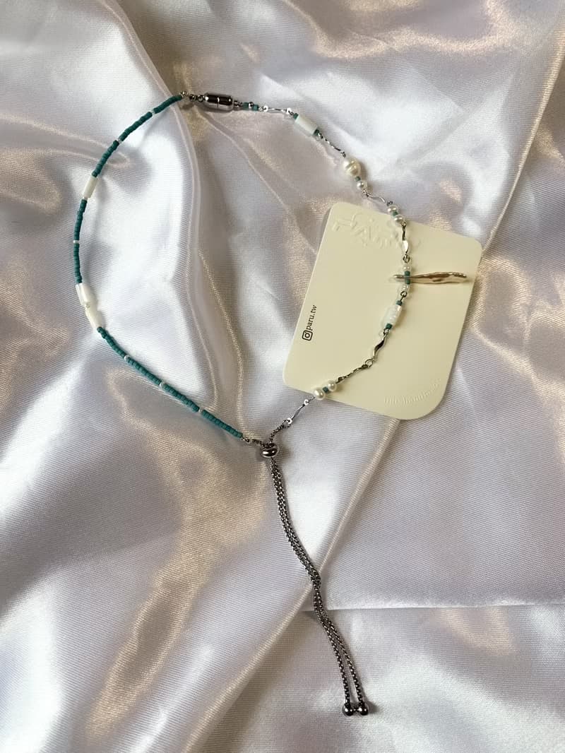 莫莉的收藏品  項鍊  天然珍珠 兩種戴法