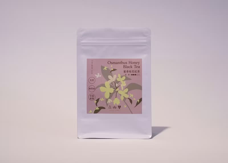 【環保袋裝】蜜香桂花紅茶15入 | 手採原葉 | 三角茶包