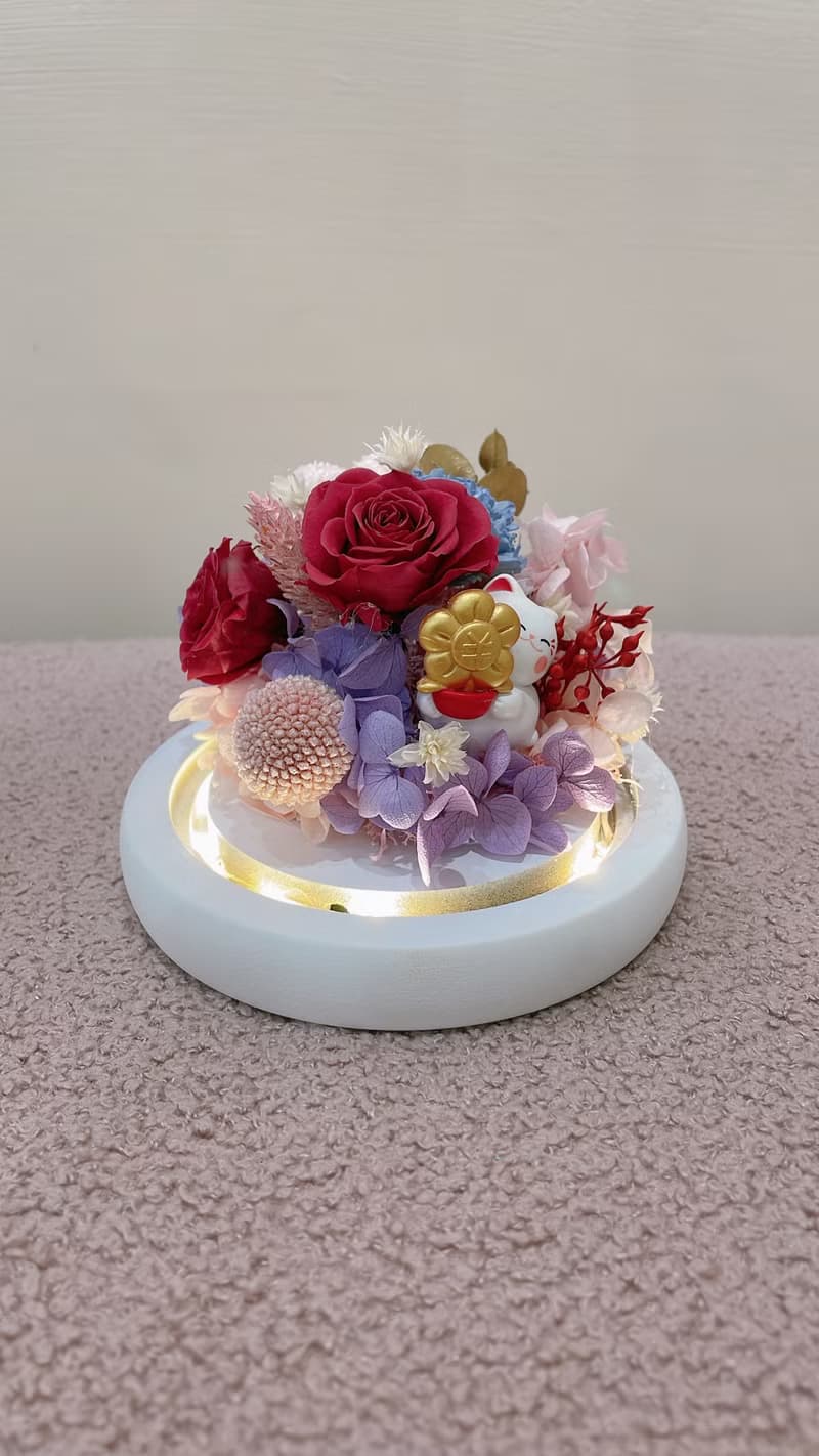 【體驗】【預約體驗】永生花盅x泡泡馬特x潮玩公仔x浪漫花藝x新竹竹北
