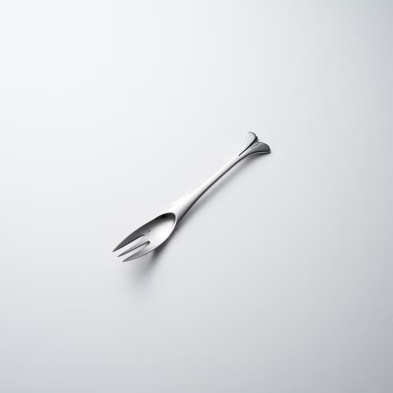 日本山崎金屬 - 釣魚系列 - 不鏽鋼點心叉 (135 mm)