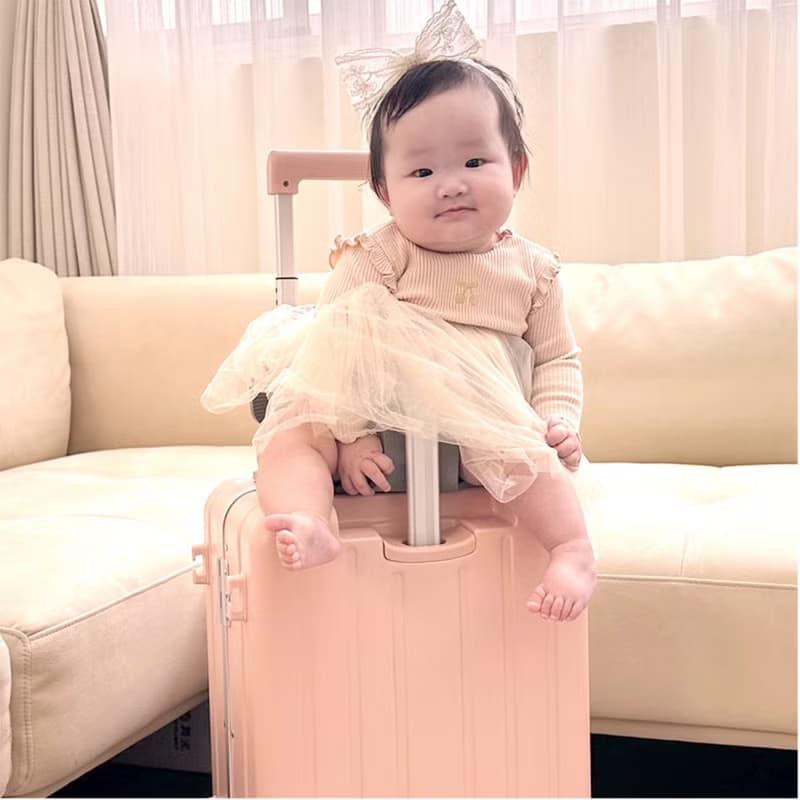 【BIGGER】20吋多功能鋁框胖胖箱 - 奶茶色