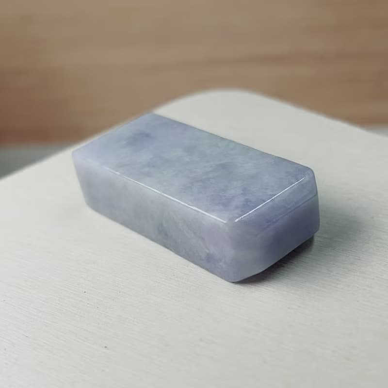 紫羅蘭翡翠印章 | 天然緬甸玉A貨翡翠 | 送禮