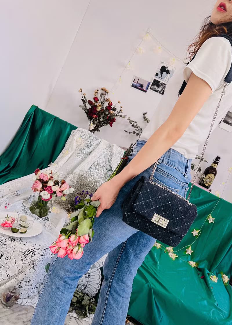 經典復古小方包【回收牛仔褲再生】永續是最奢華的精品