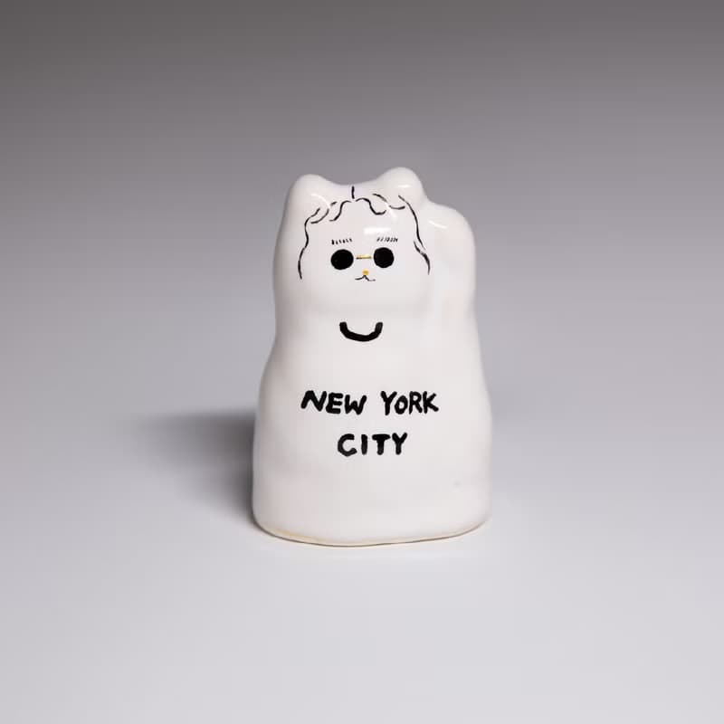 街頭開運招財貓-藍儂喵