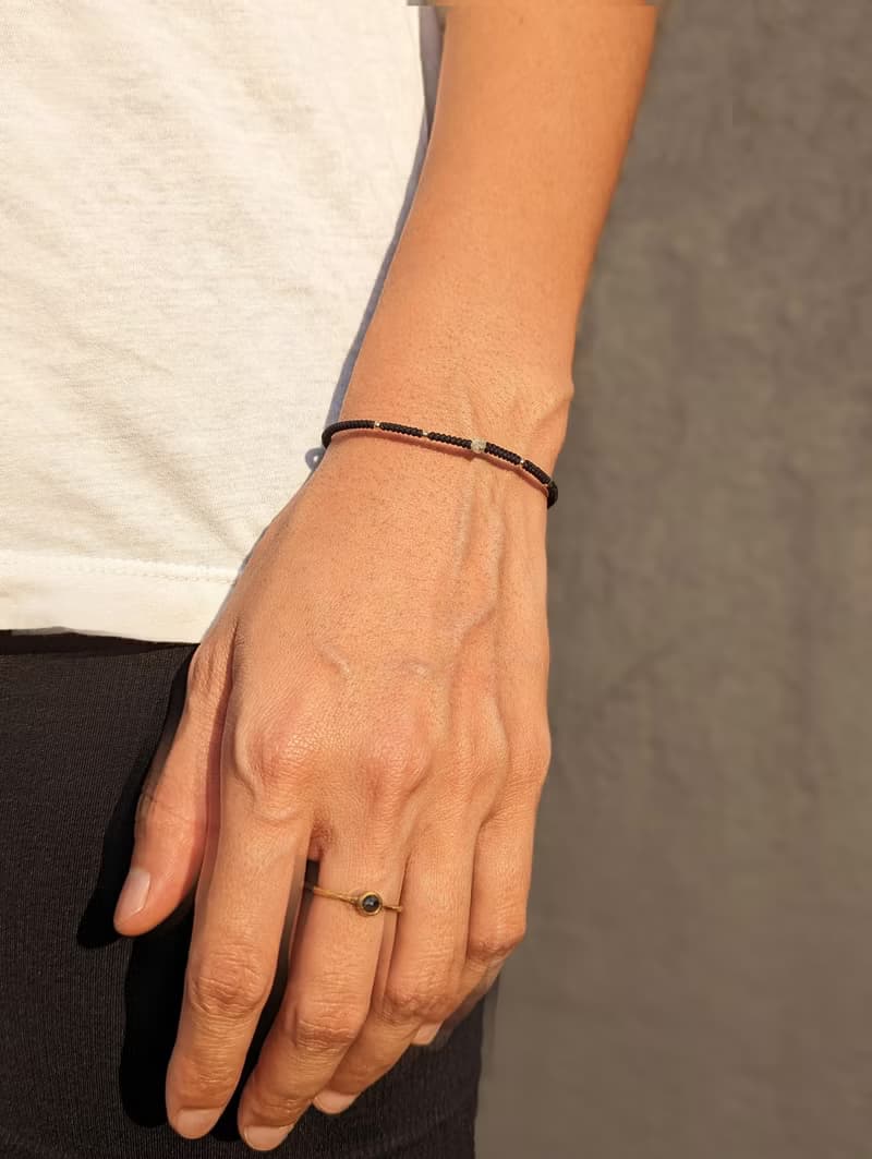 Galactic Orbit 銀河軌道天然真鑽原礦手鍊