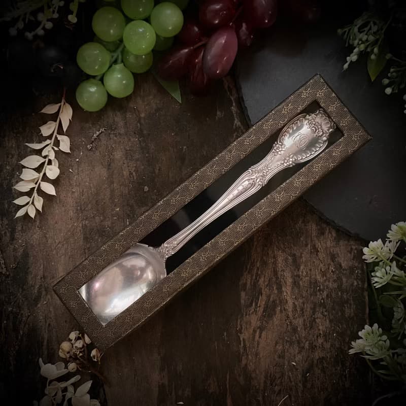 頂級銀器美國Tiffany純銀1892年製Richelieu樣式百年訂製款濃湯匙