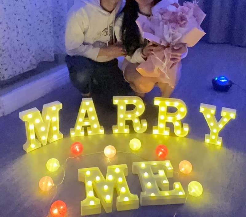 12朵玫瑰花 求婚告白 少女配色 頂級永生玫瑰花花束 韓式包裝花束