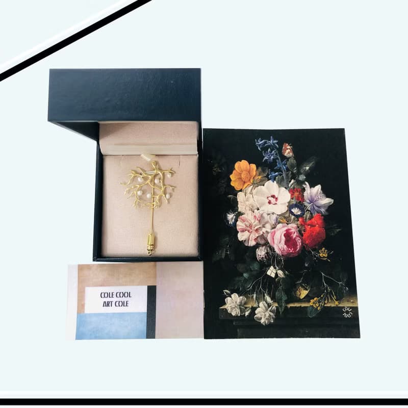 原創設計 ART DECO 施華洛世奇水晶耳環 母親節禮物 黃色水晶