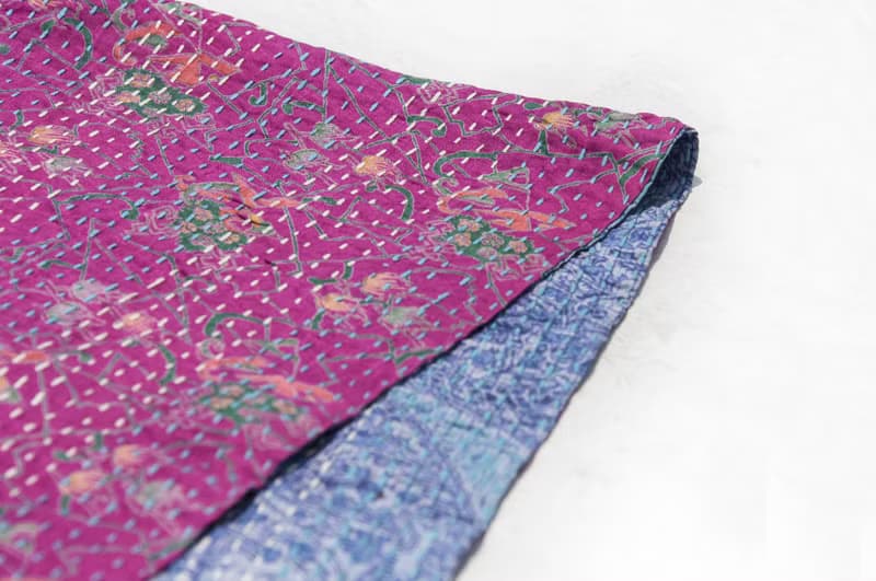 刺繡絲巾/絲綢刺繡圍巾/手縫紗麗線絲巾/印度絲綢刺繡圍巾-藤蔓花