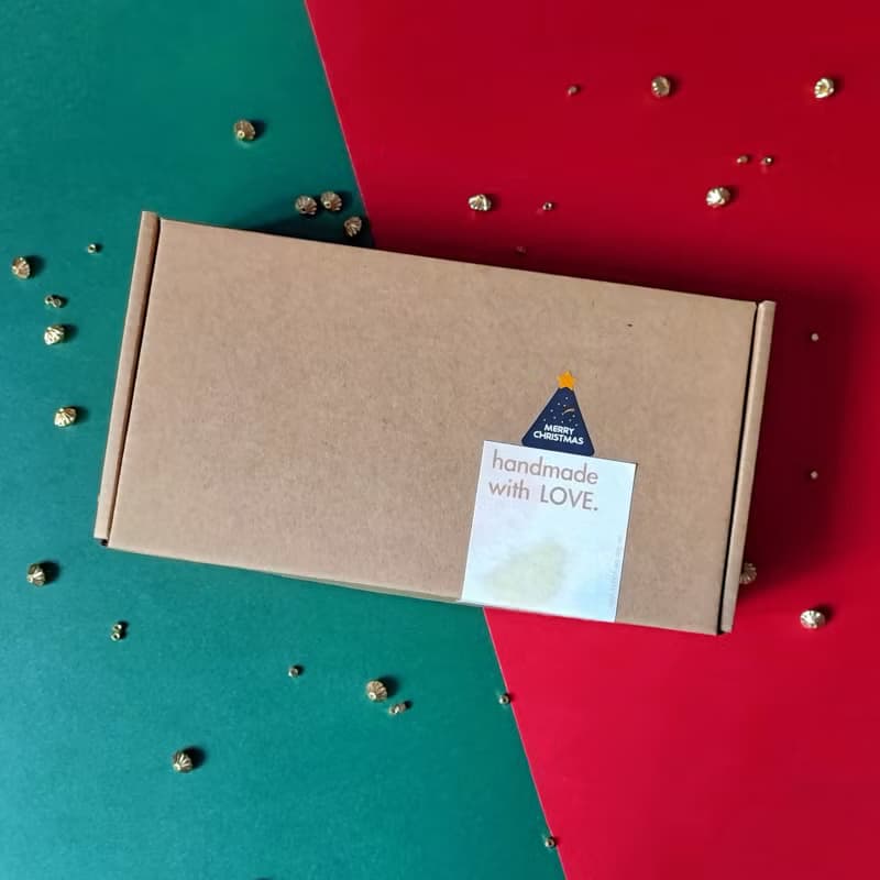 聖誕薑餅人雪人軟陶飾物套裝/自製耳飾髮夾/DIY材料包