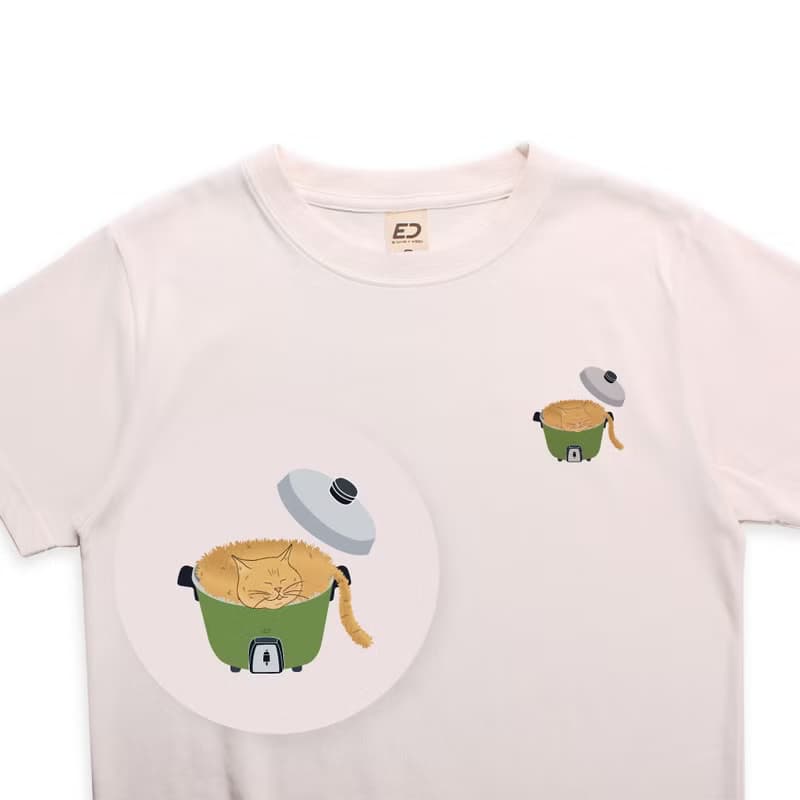 【臺灣懷舊】一鍋貓  短T/女上衣/男T恤/T-Shirt
