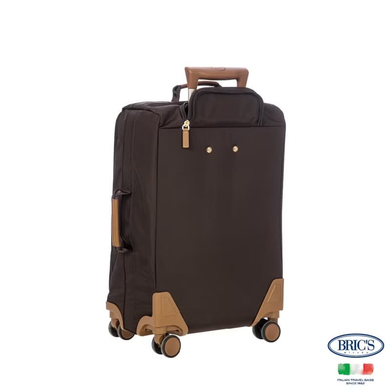 【BRIC' S】X-Travel 20吋 防潑水登機箱 咖啡