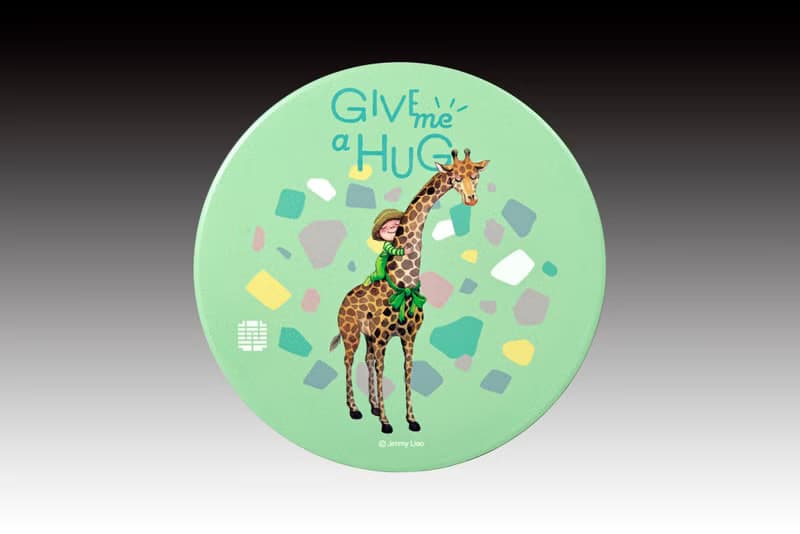 幾米 擁抱 日日吸水杯墊 長頸鹿