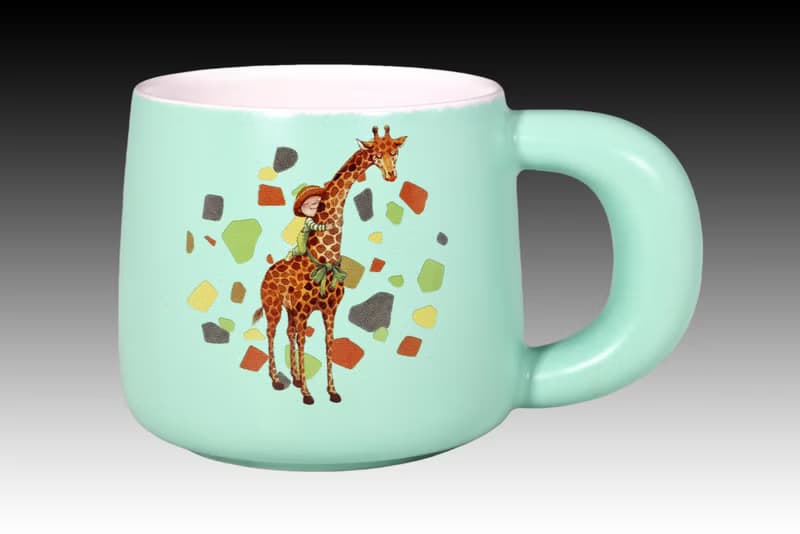 幾米 擁抱 日日吸水杯墊 長頸鹿