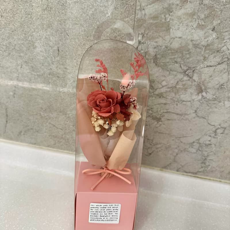 永生花束 七夕情人節 送禮花束 永生玫瑰 快速出貨 花束 附紙袋