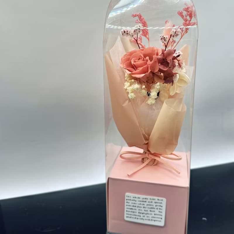 永生花束 七夕情人節 送禮花束 永生玫瑰 快速出貨 花束 附紙袋